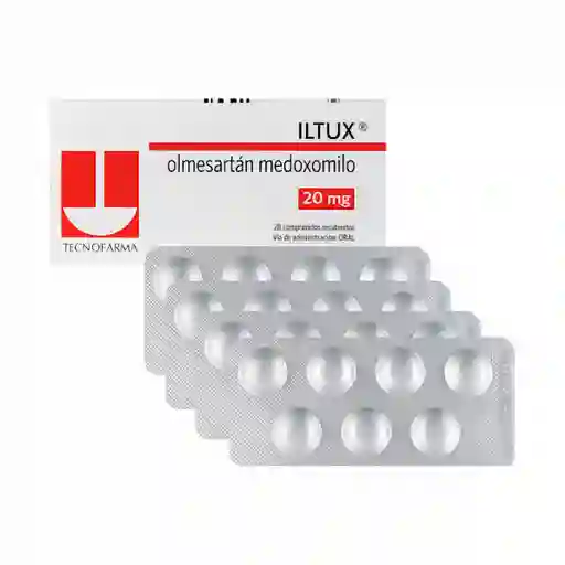 Iltux en Comprimidos Recubiertos (20 Mg)
