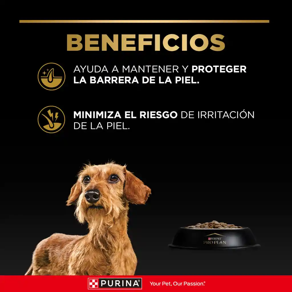 Comida para perros adultos piel sensible razas pequeñas Purina Pro Plan x 3 kg