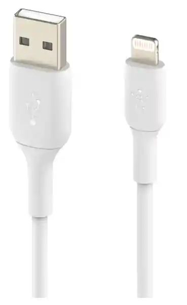 Belkin Cable Boost Charge USB-A a Lightning Blanco 3 m