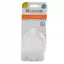 Munchi Chupo Biberon Boca Ancha Flujo Medio Transparente
