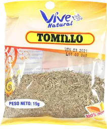 Vive Natural Hierbas Natural Tomillo
