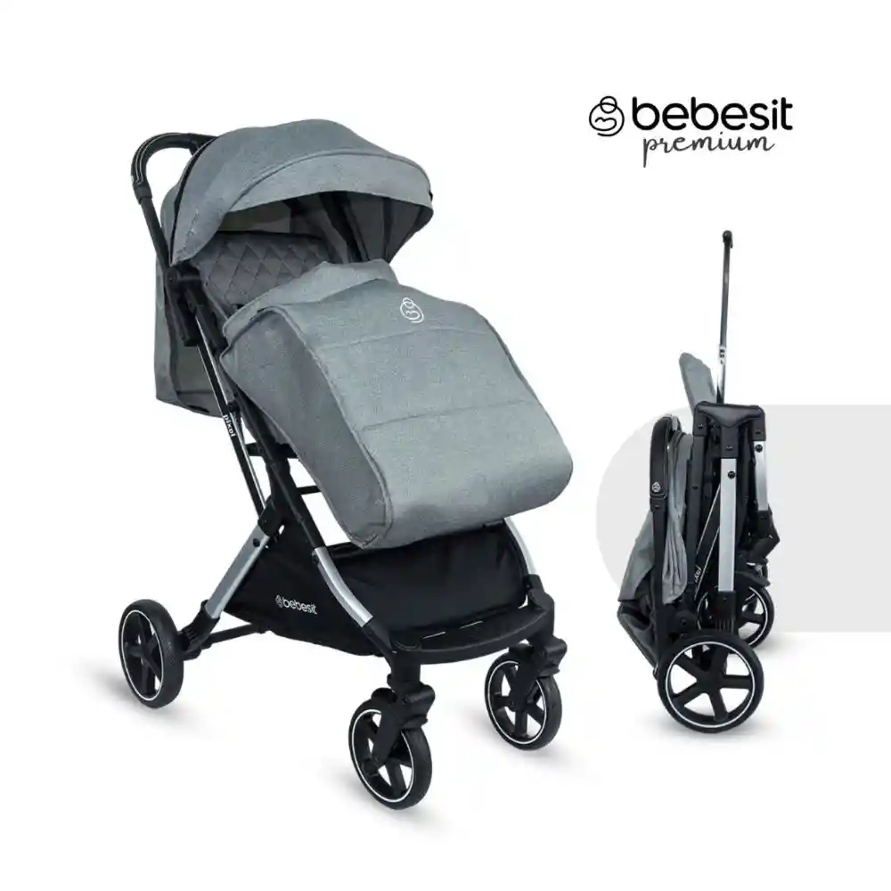 Bebesit Coche Compacto Pixel Gray