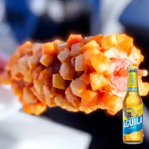 Combo Papa Dog + Aguila Light 350 ml