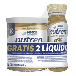 COMPLEMENTO NUTRICIONAL NUTREN SENIOR OFERTA VAINILLA 370G GRATIS 2 LÍQUIDOS