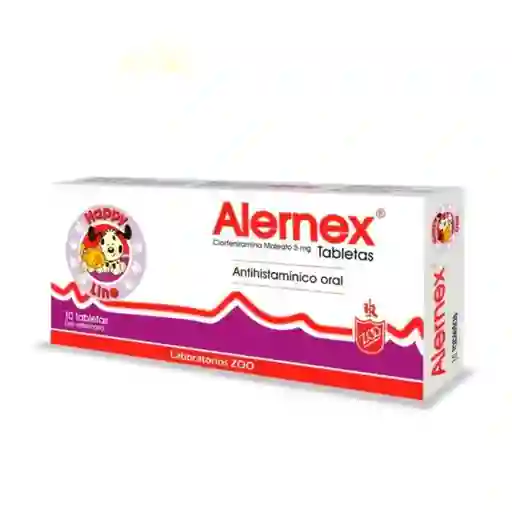 Alernex Antihistamínico Oral para Perros y Gatos (5 mg)