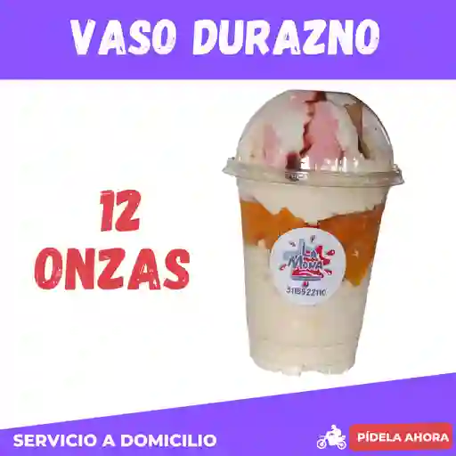 Vaso durazno