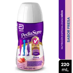 Pediasure Alimento Líquido Sabor Fresa