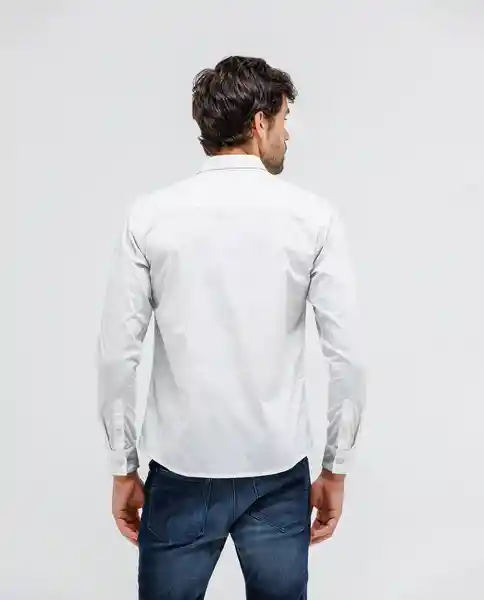 Camisa Hombre Blanco XXL G10F103_BLA110601 Rifle