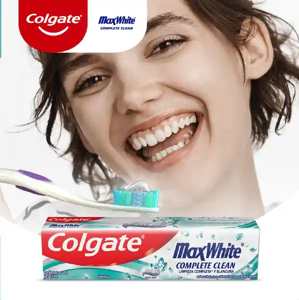 Colgate Crema Dental Max White Complete Clean 180 g