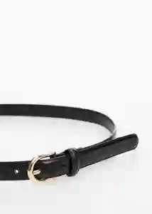 Cinturón Nico Negro Talla M Mujer Mango
