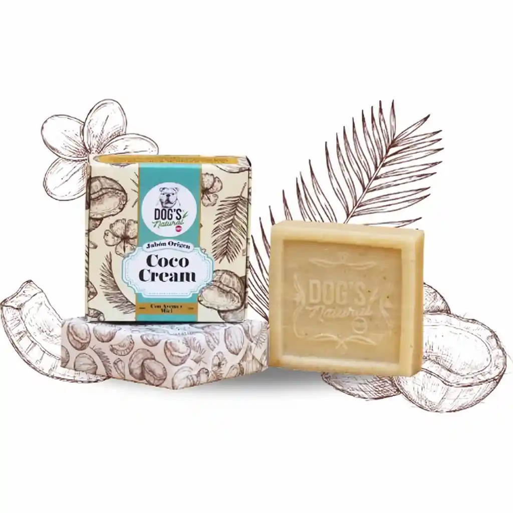 Natural Dogscare Jabon Origen Coco Cream