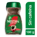 Café descafeinado NESCAFÉ DECAF instantáneo x 100g