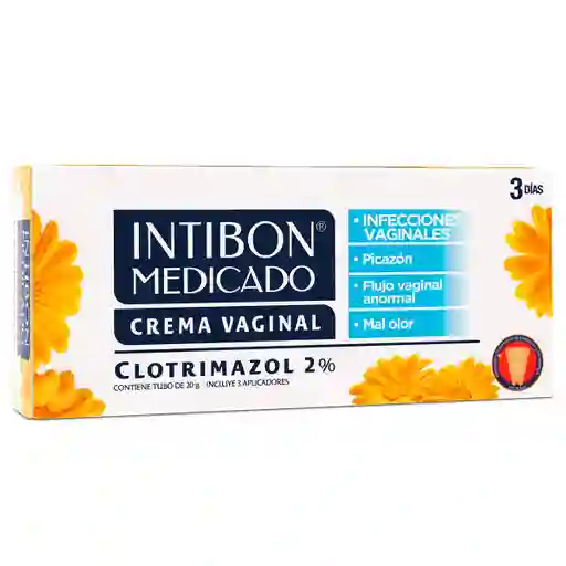 Intibon Medicado Clotrimazol Crema Vaginal