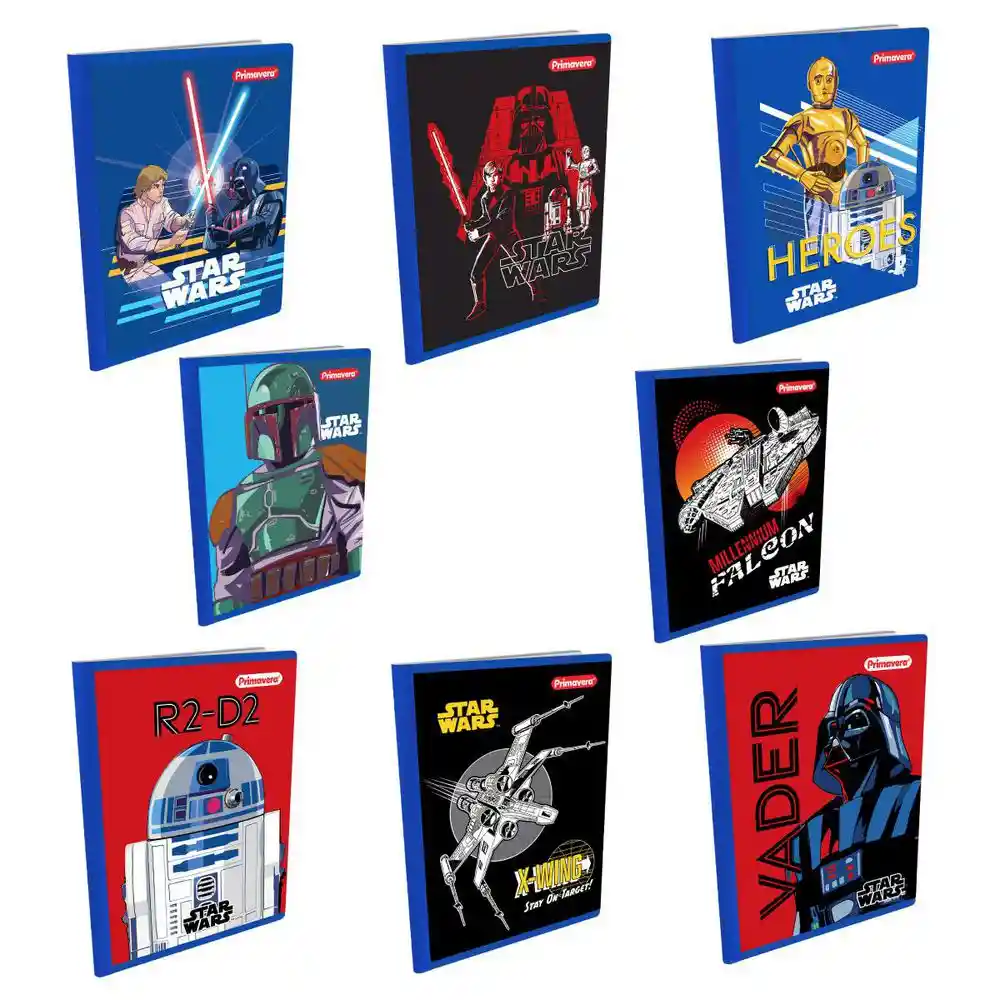 Cuaderno Rayado 100 Hojas Cosido Primavera