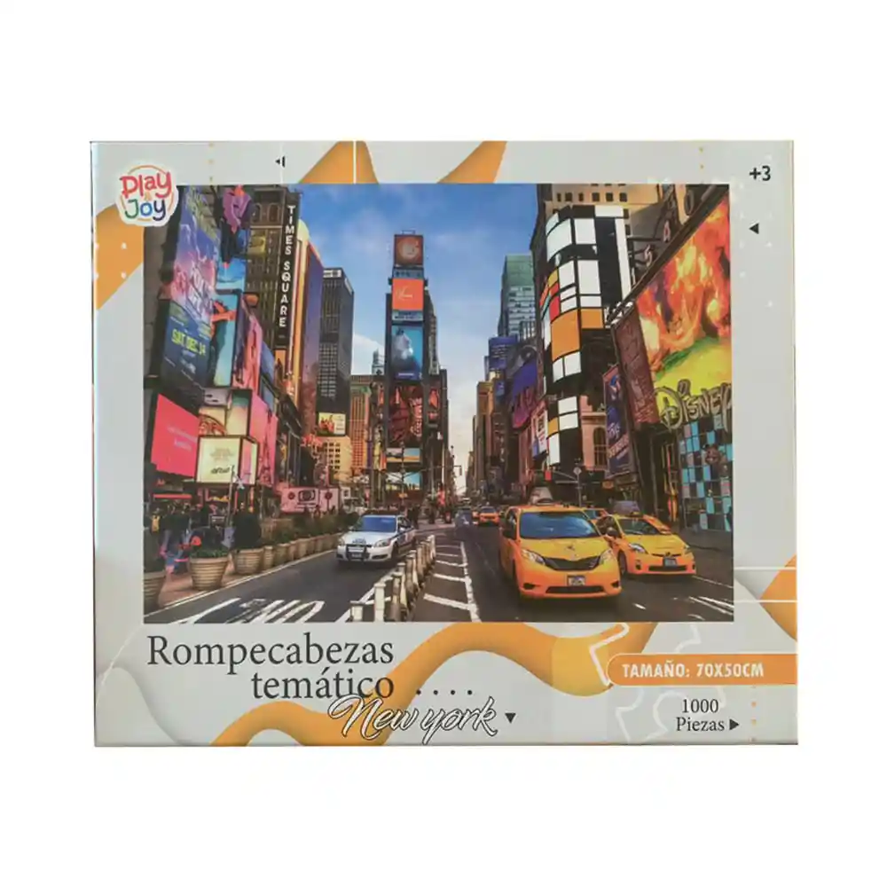 Rompecabezas New York 1000 Piezas Play And Joy
