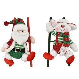 Santa y Muñeco de Nieve Escalera 30.48 cm 124824006A Finlandek