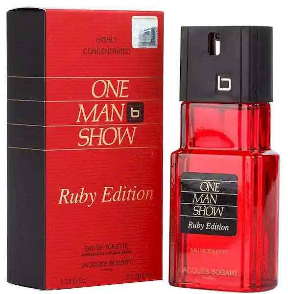 Edt Jacques Bogart Perfume One Man Show Ruby Edition