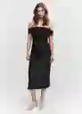 Camiseta Berta-H Negro Talla S Mujer Mango