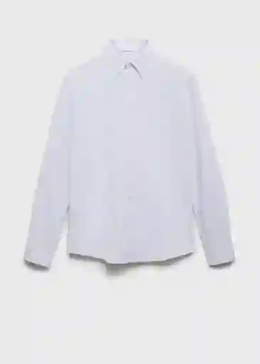 Camisa Kodak Blanco Talla M Hombre Mango