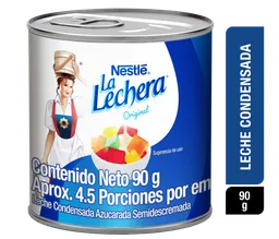 Leche condensada LA LECHERA lata x 90g