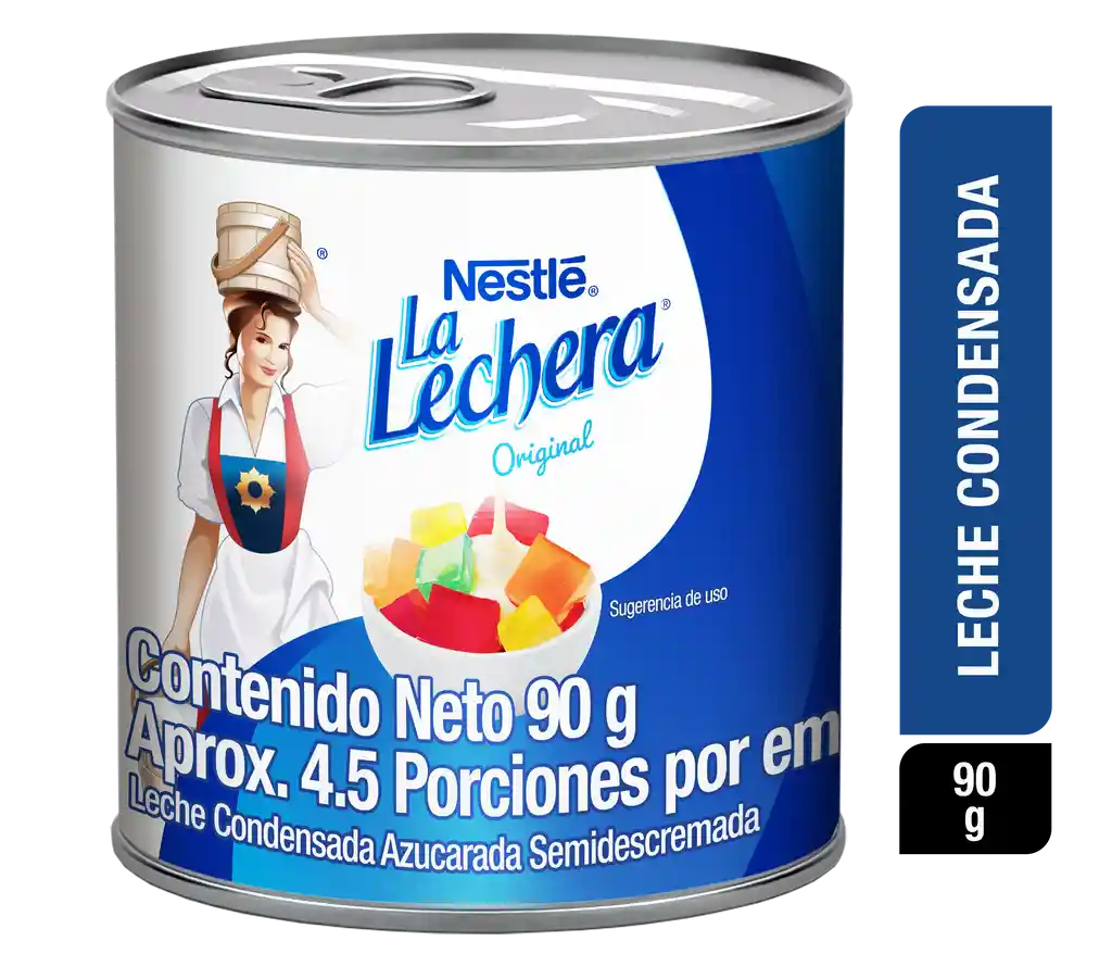 Leche condensada LA LECHERA lata x 90g