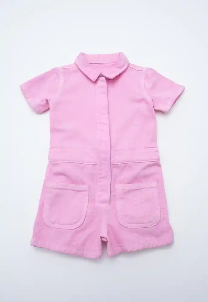 Enterizo Corto 3t-rosado