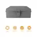 Organizador Portátil Serie Silver Gray Gris Oscuro Miniso