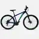 Gw Bicicleta Zebra Rin29 Integradas Azul Petro Verde L