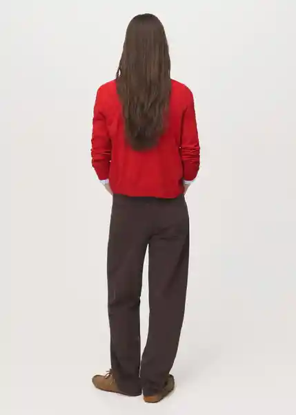 Cárdigan Luccav Pimenton Talla XS Mujer Mango
