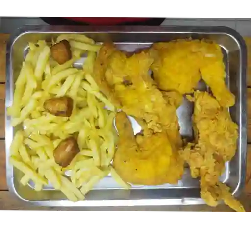 1 Pollo broaster