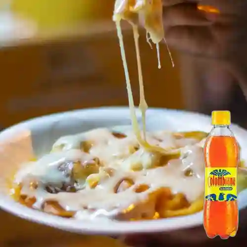 Combo Arepa Extraqueso + Colombiana 250 ml