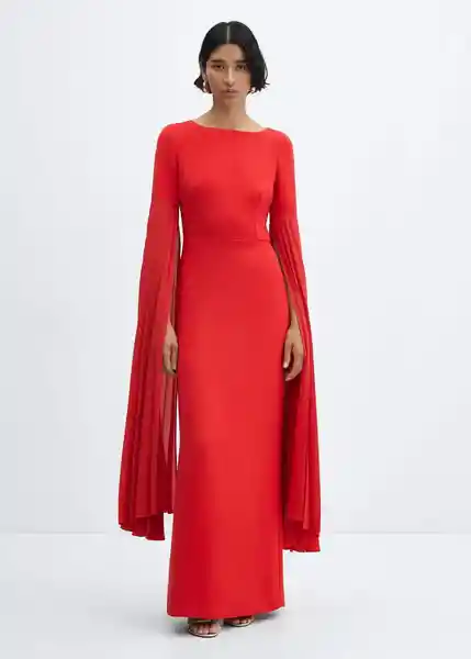 Vestido Ari-A Rojo Talla XL Mujer Mango