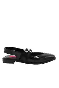 Baletas Arla Negro Talla 39 Mercedes Campuzano