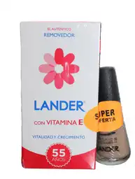 Removedor + Esmalte Lander 62 Ml