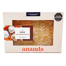 Ananda Torta de Coco Suave Sin Azúcar Adicionada Taller Dulce
