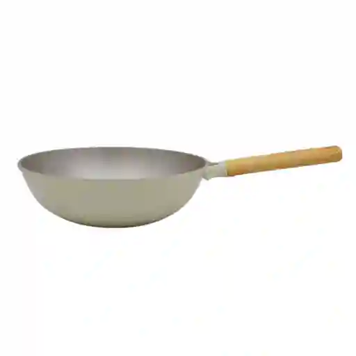 Sarten Krea Hondo Aluminio Fundido Crema