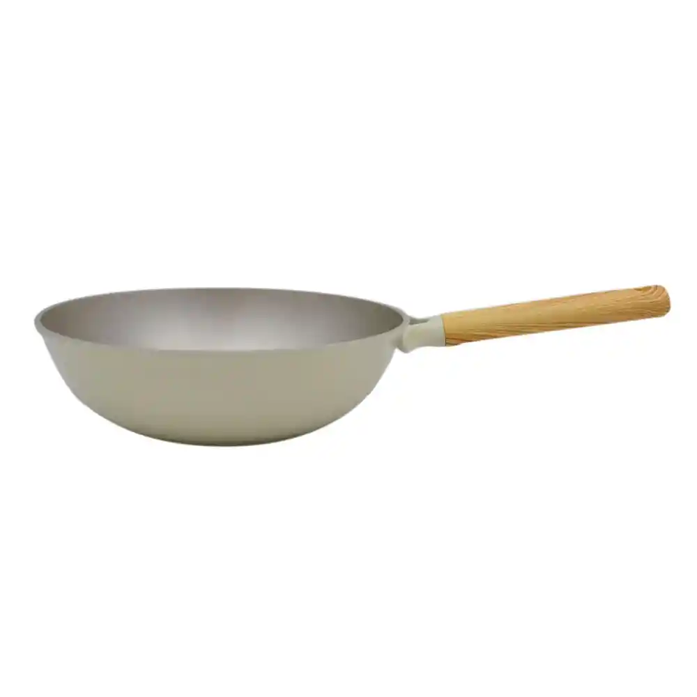 Sarten Krea Hondo Aluminio Fundido Crema