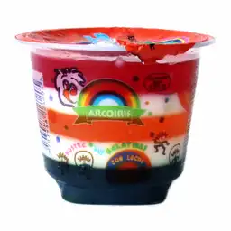 Arco Iris Postre De Gelatina