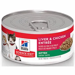 Hills Alimento Húmedo para Gatos Kitten Liver & Chicken