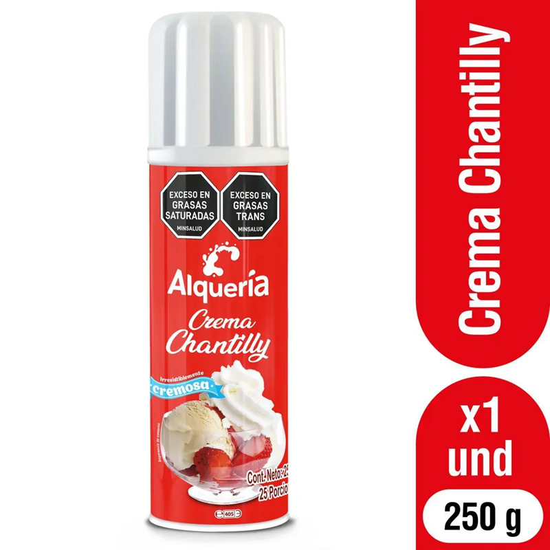 Alqueria Crema Chantilly Cremosa 250 g