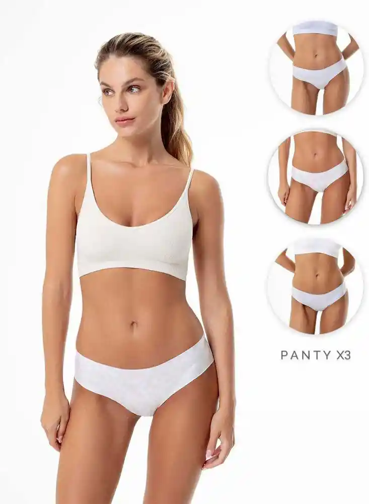 Panty Paq Cachetero Mujer L-surtido13
