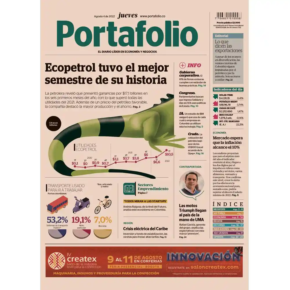 Portafolio Jueves El Tiempo Sin Ref