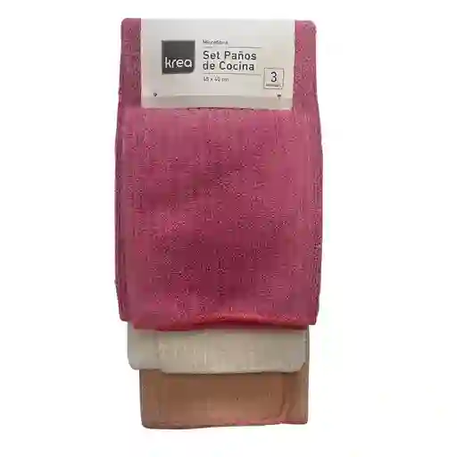 Paños Microfibra Color 3 Un Krea