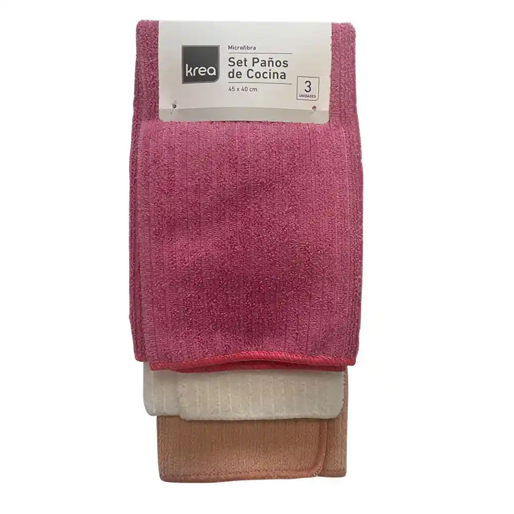 Paños Microfibra Color 3 Un Krea