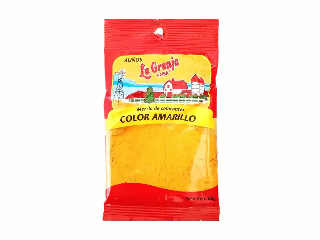 La Granja Paisa Mezcla de Colorantes Color Rojo