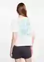 Camiseta Slow Off White Talla 21 Niñas Mango