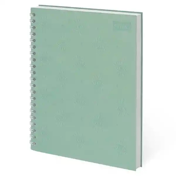 Scribe Cuaderno Argollado 7 Materias Cuero 175 Hojas