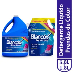 Blancox Detergente Líquido Ropa Color