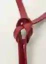 Cinturón Selene Rojo Talla M Mujer Mango