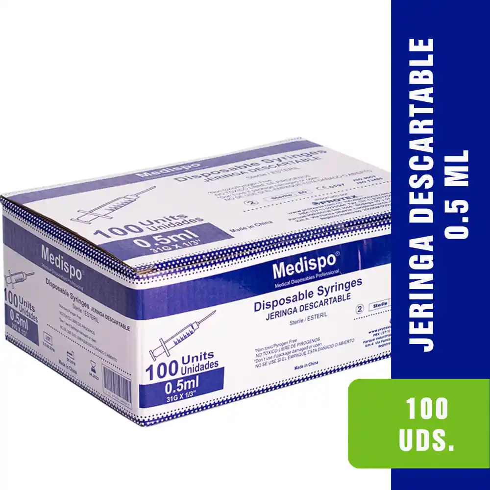 Jeringa Protex Insulina